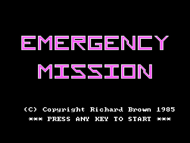 Emergency Mission